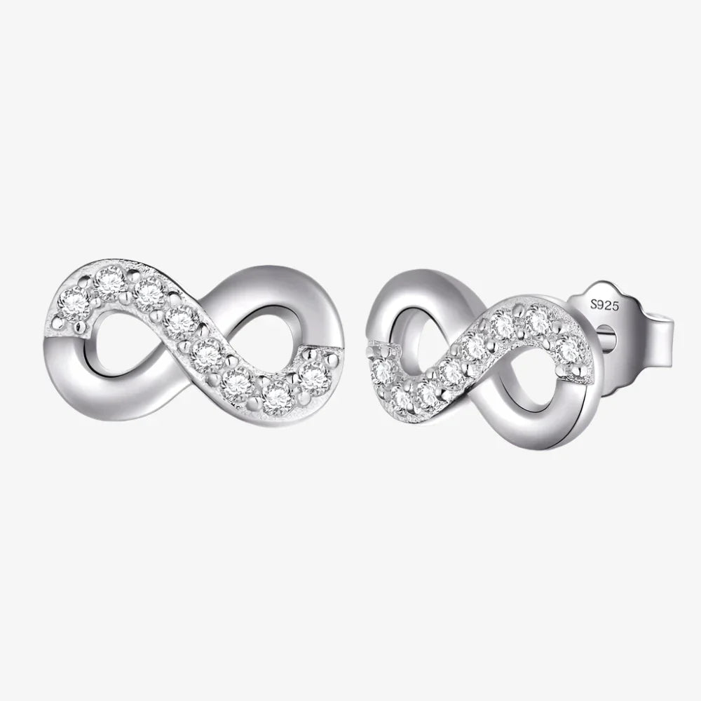 Infinite Sparkle Stud Earrings
