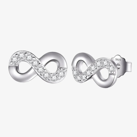 Infinite Sparkle Stud Earrings