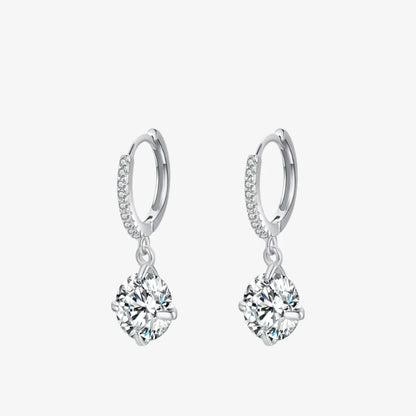 Sparkling Hoop Earrings