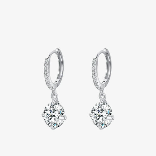Sparkling Hoop Earrings
