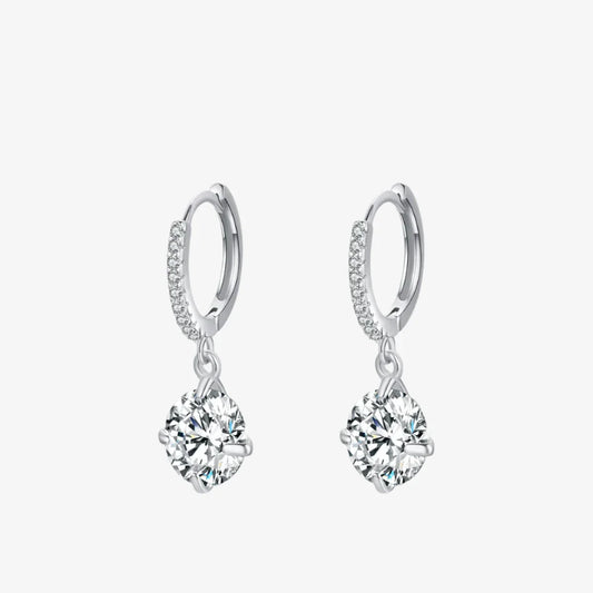 Sparkling Hoop Earrings