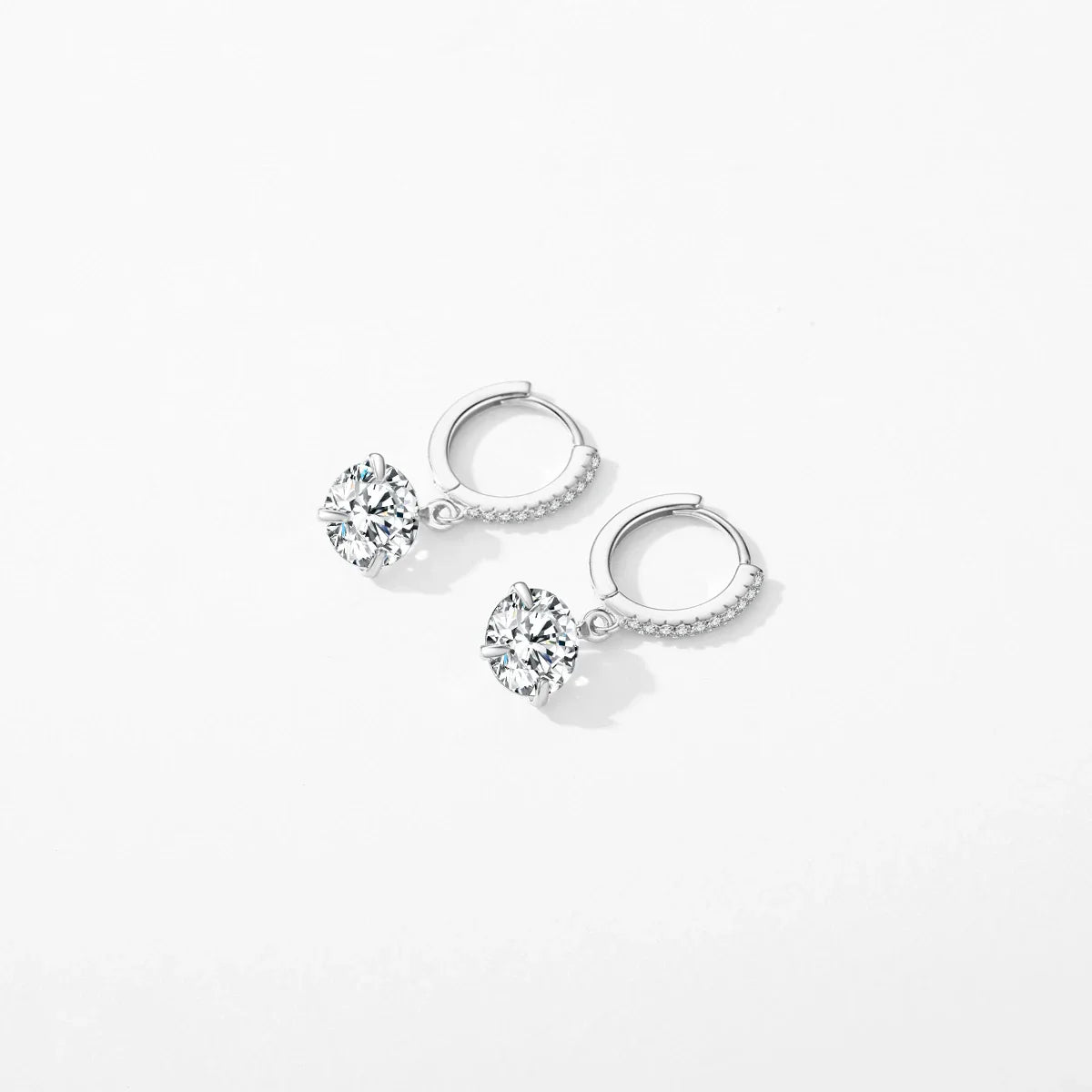 Sparkling Hoop Earrings