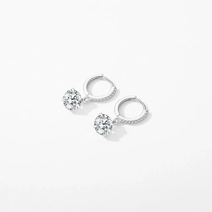 Sparkling Hoop Earrings