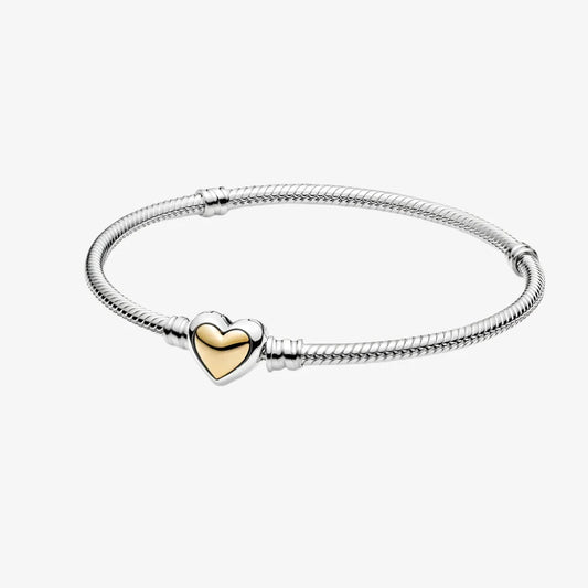 Gold Heart Bracelet