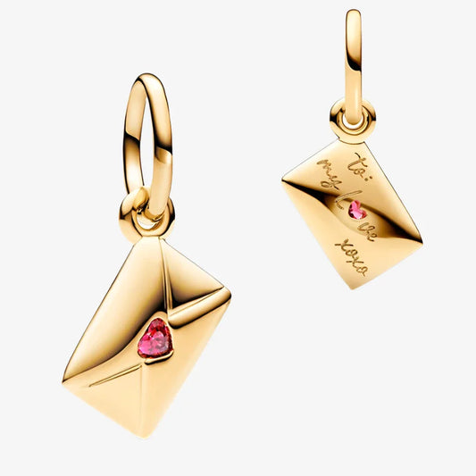 To: My love Letter Charm