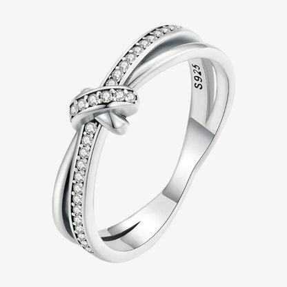 Anne Knot Two-Row Ring
