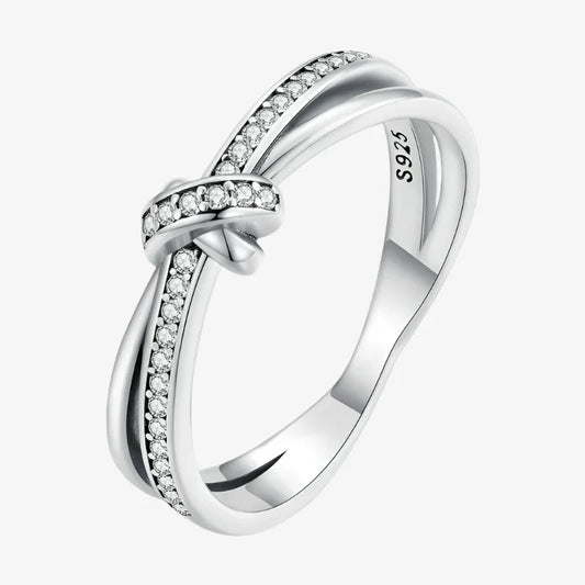 Anne Knot Two-Row Ring